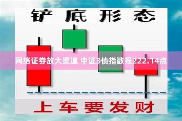 网络证劵放大渠道 中证3债指数报222.14点