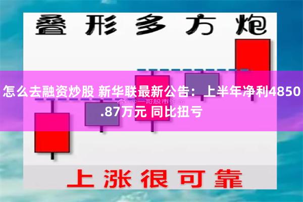 怎么去融资炒股 新华联最新公告：上半年净利4850.87万元 同比扭亏