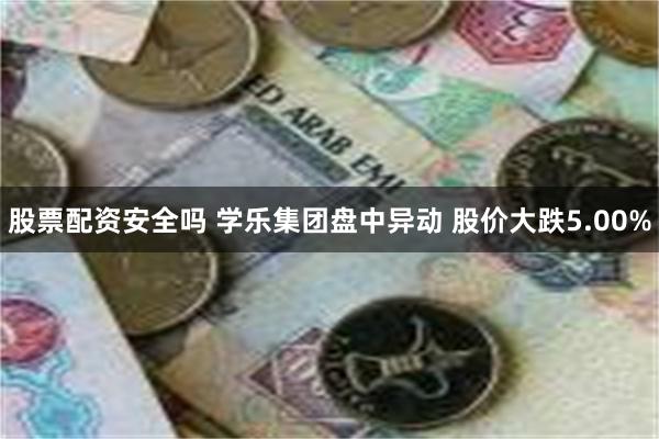 股票配资安全吗 学乐集团盘中异动 股价大跌5.00%